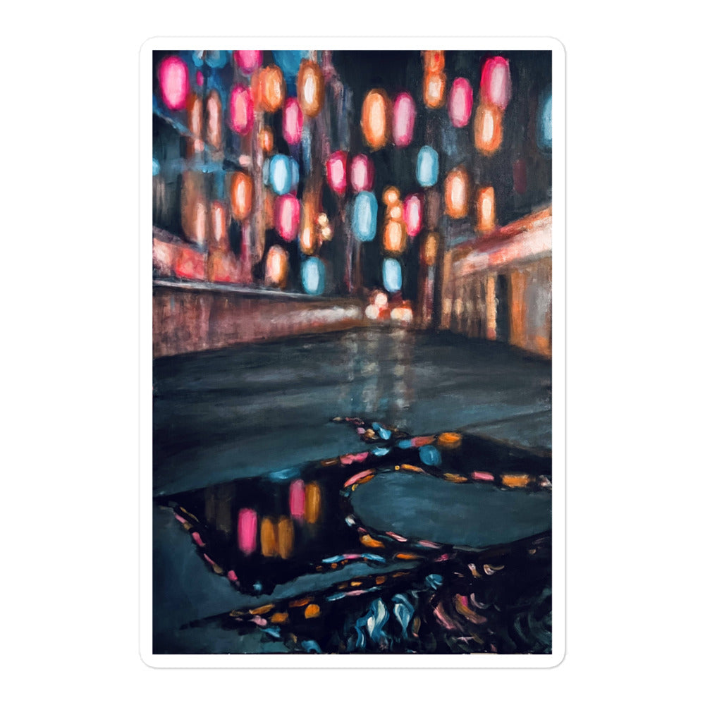 'Downtown Daze' sticker