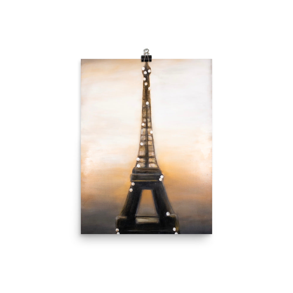 'Paris' gloss print