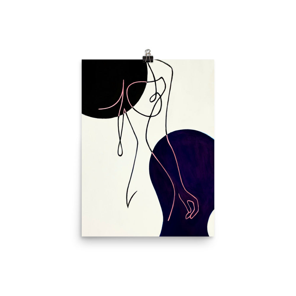 'Paige I' gloss print