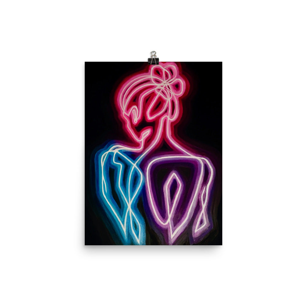 'Nikki' gloss print