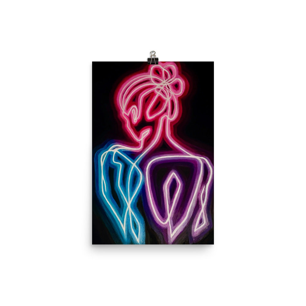'Nikki' gloss print