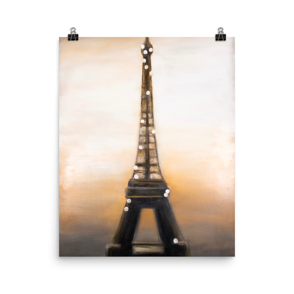 'Paris' gloss print