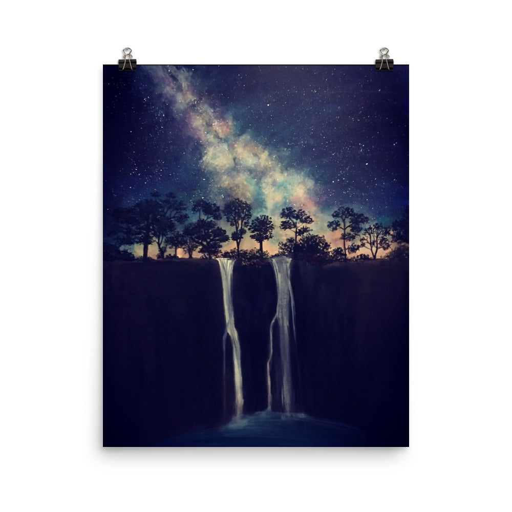 'Surreal Sky' gloss print
