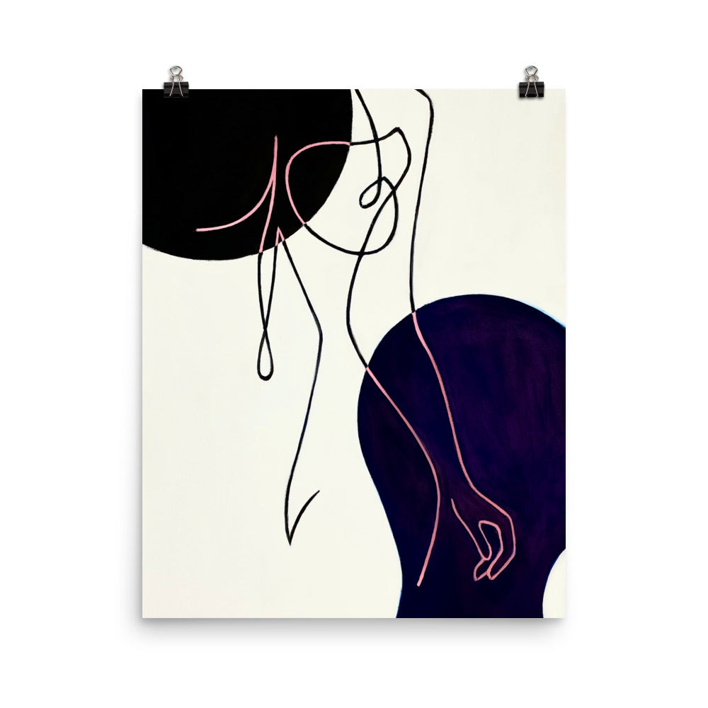 'Paige I' gloss print