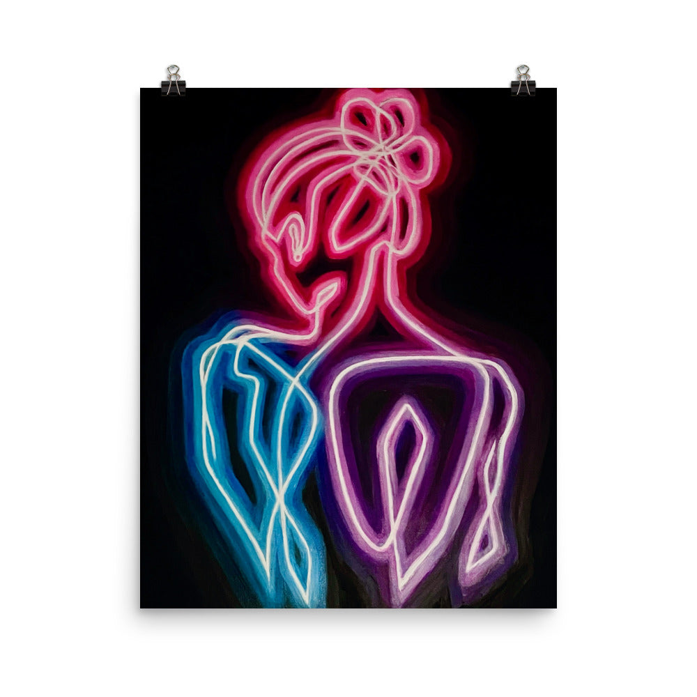 'Nikki' gloss print