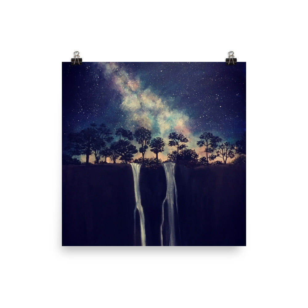'Surreal Sky' gloss print