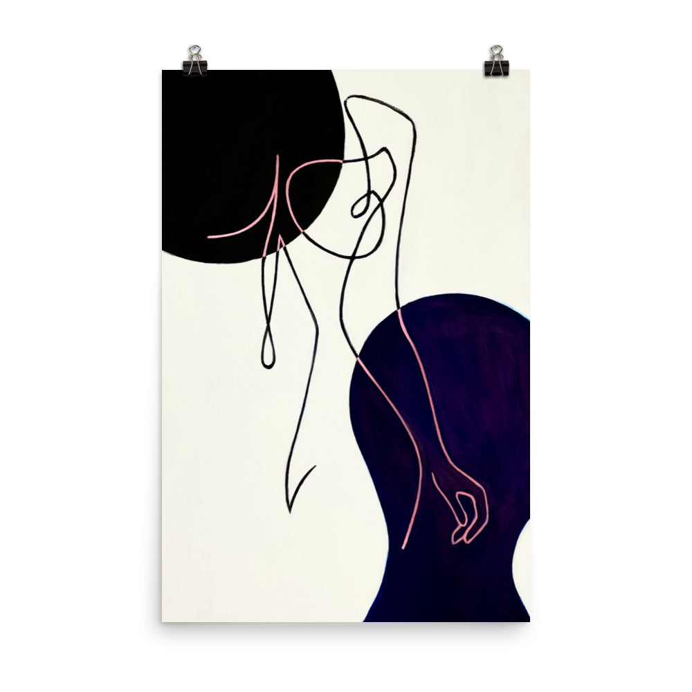 'Paige I' gloss print