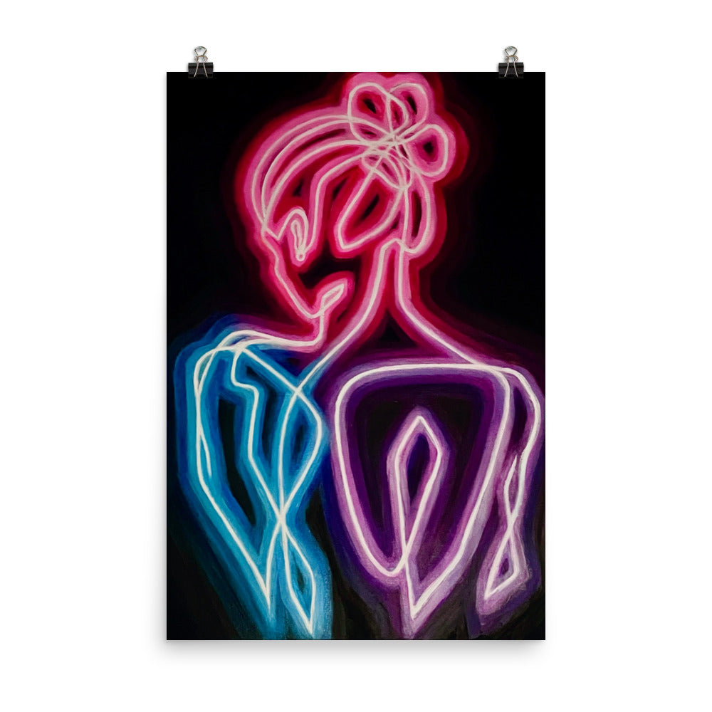 'Nikki' gloss print