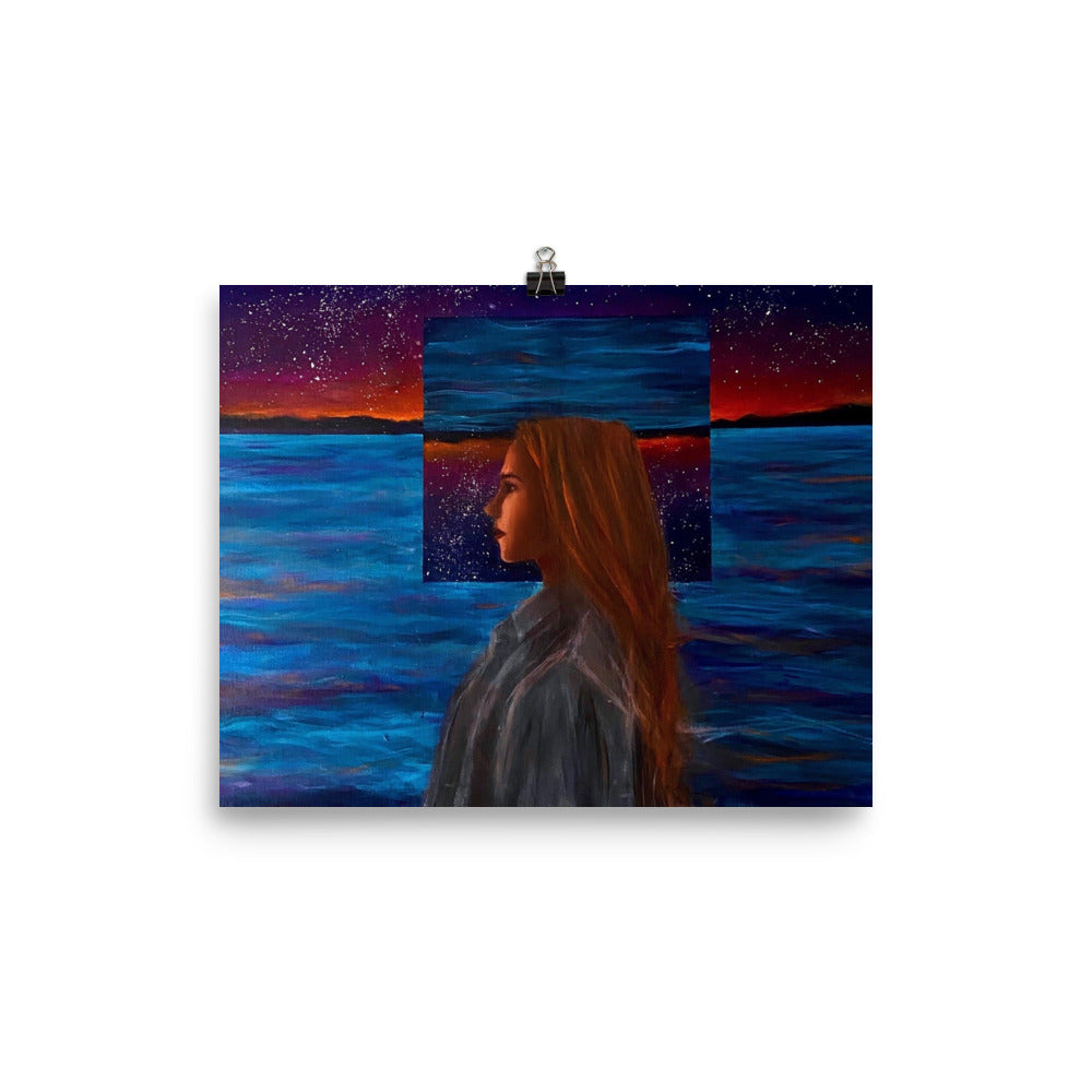 'Flipped' gloss print