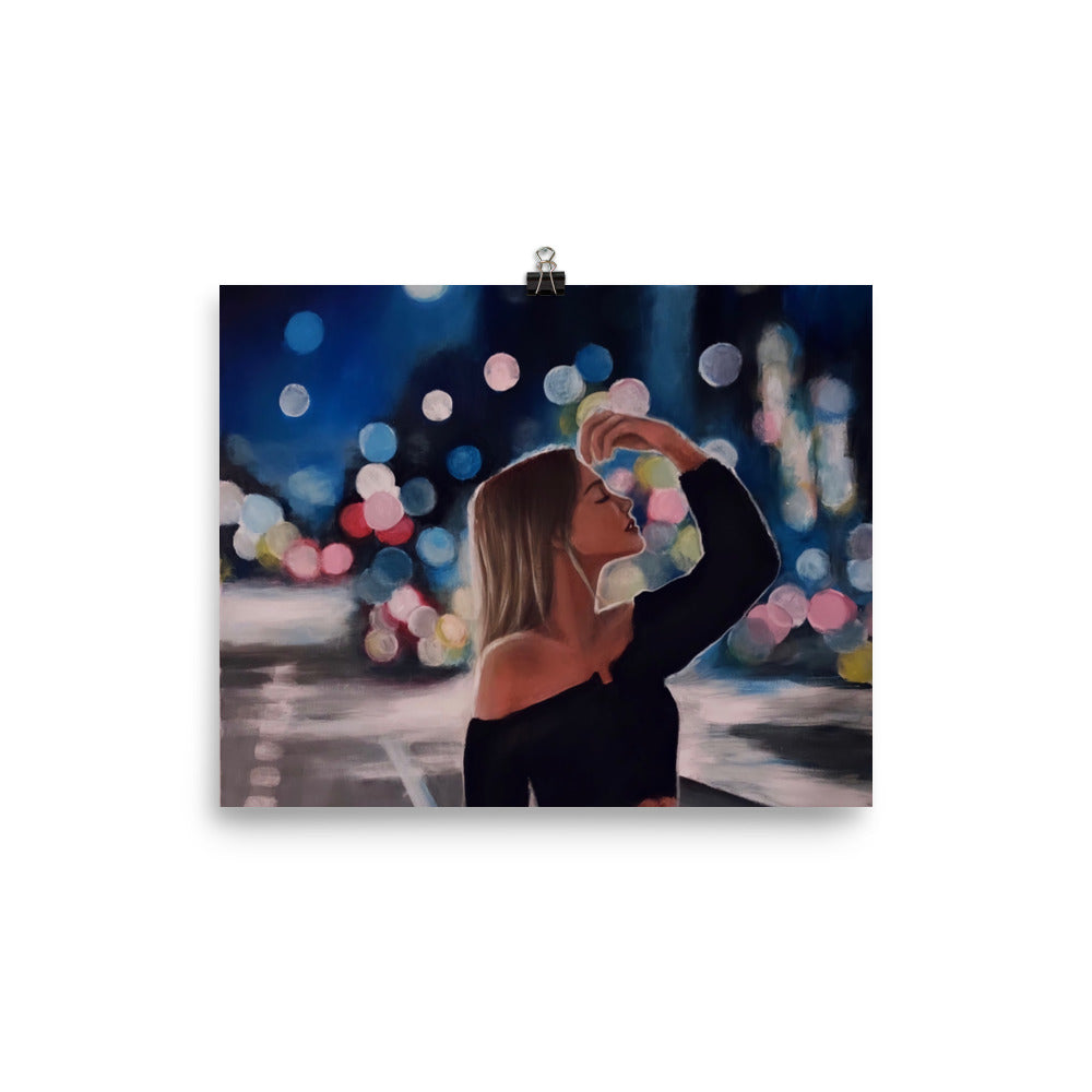 'Mind Wide Open' gloss print