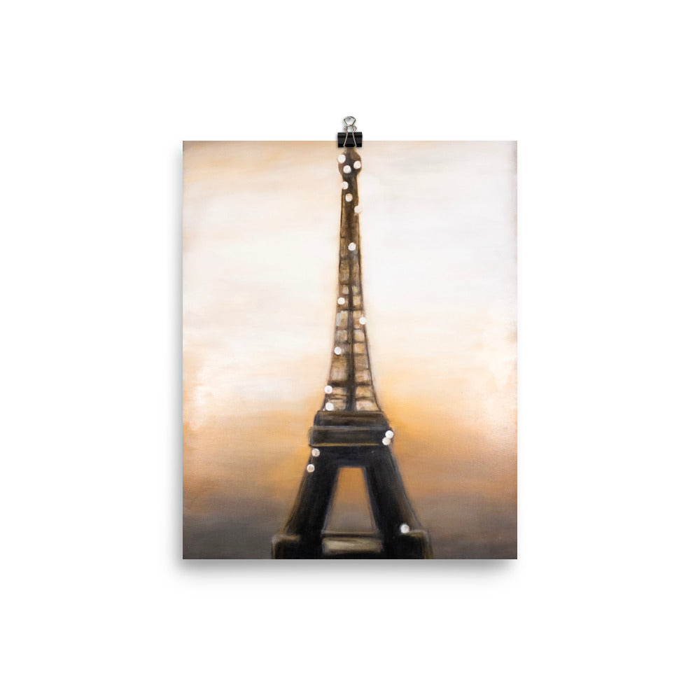 'Paris' gloss print