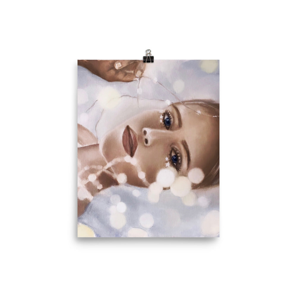 'Starstruck' gloss print