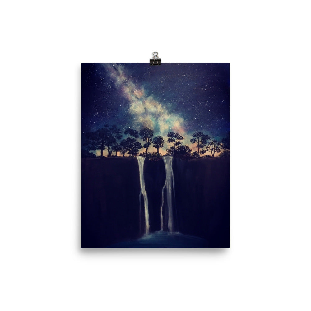 'Surreal Sky' gloss print