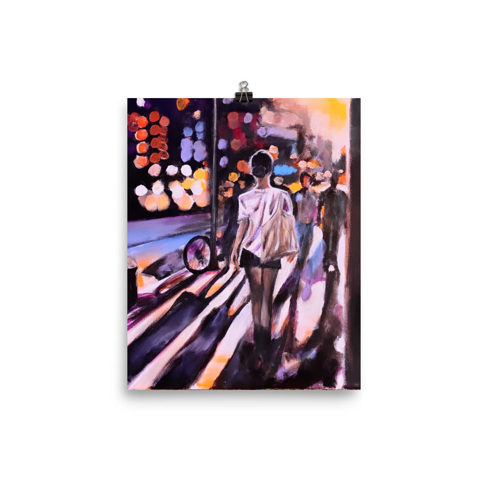 'Window Shopping' gloss print