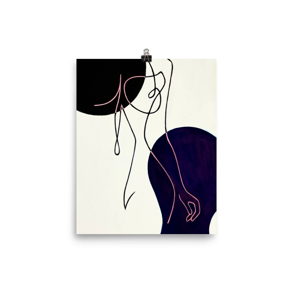 'Paige I' gloss print