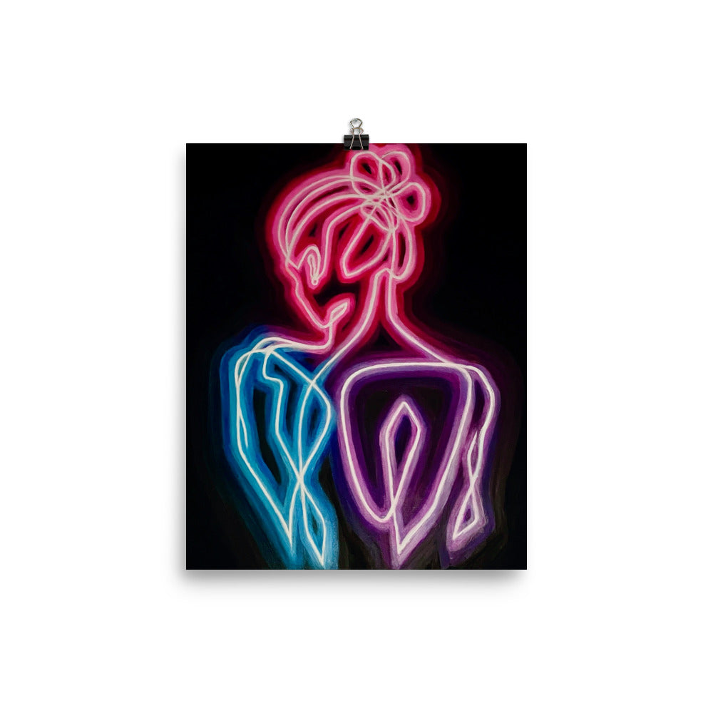 'Nikki' gloss print
