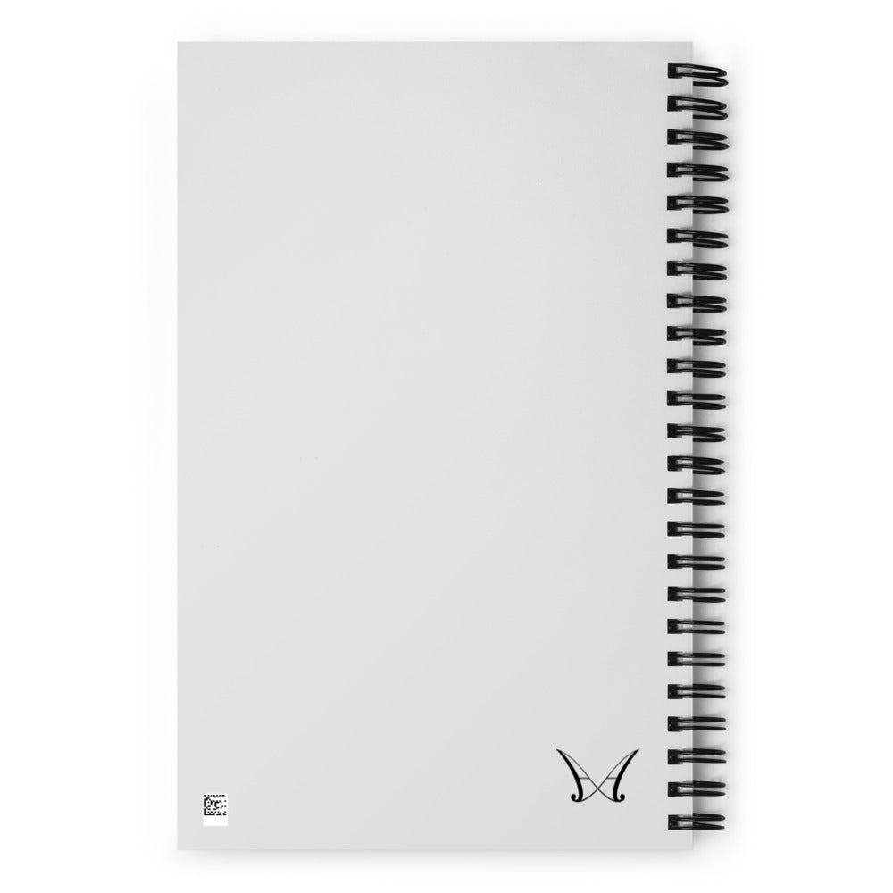 'Glass Wave' spiral notebook