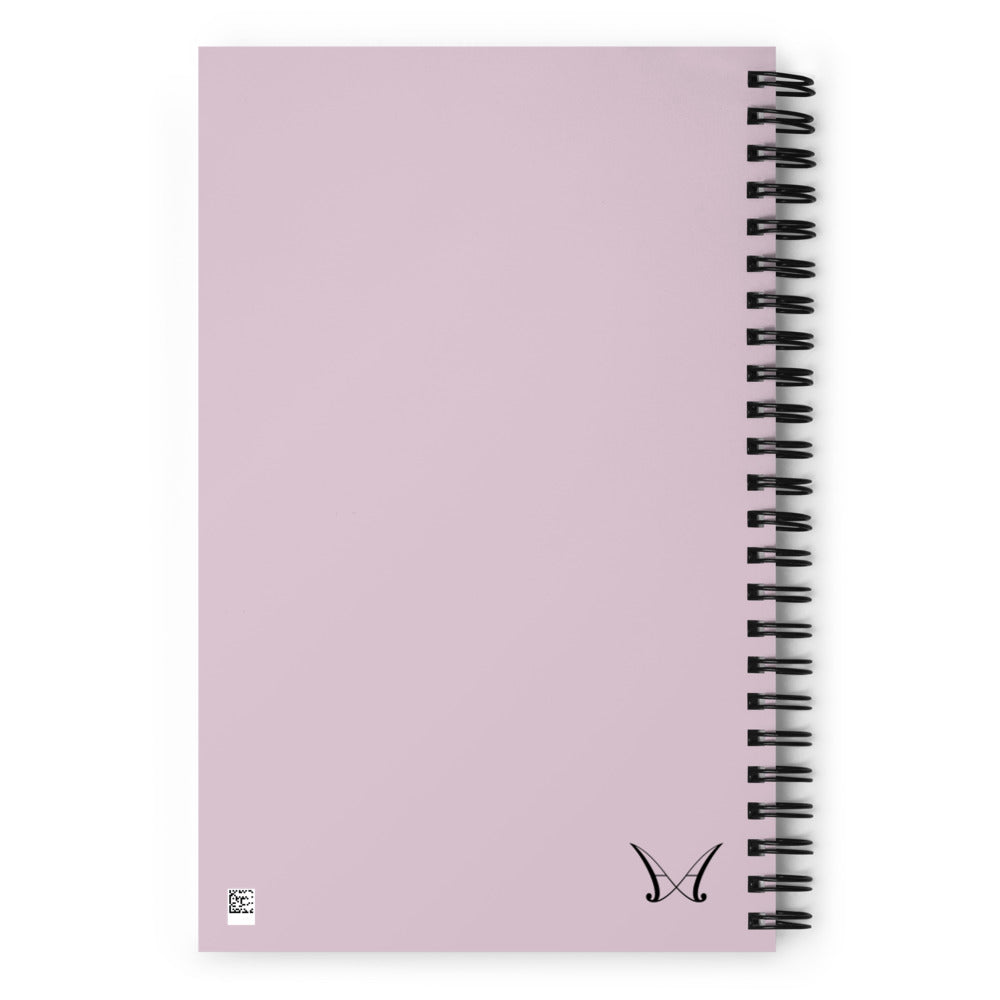 'Carousel Pirouette' spiral notebook