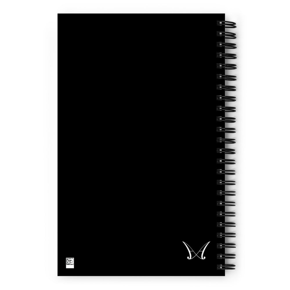 'Secret Garden' spiral notebook