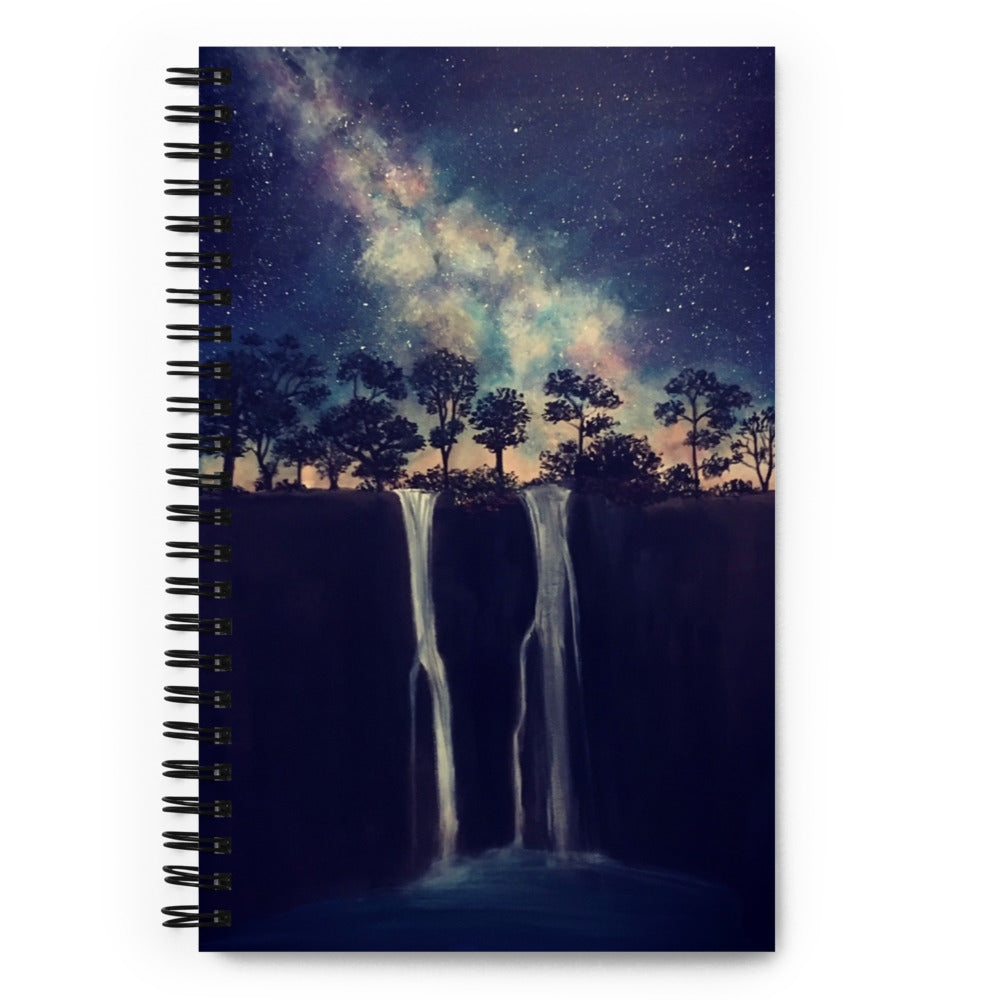 'Surreal Sky' spiral notebook
