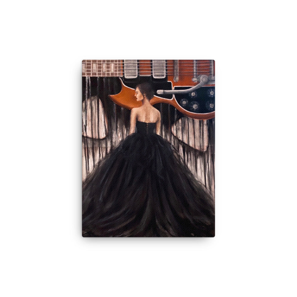 'Electric' canvas print