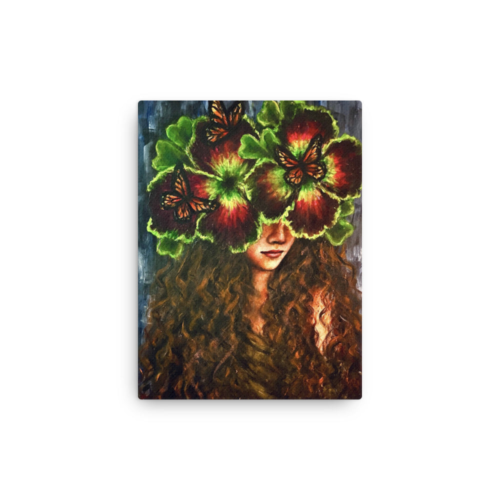 'Lady Luck' canvas print