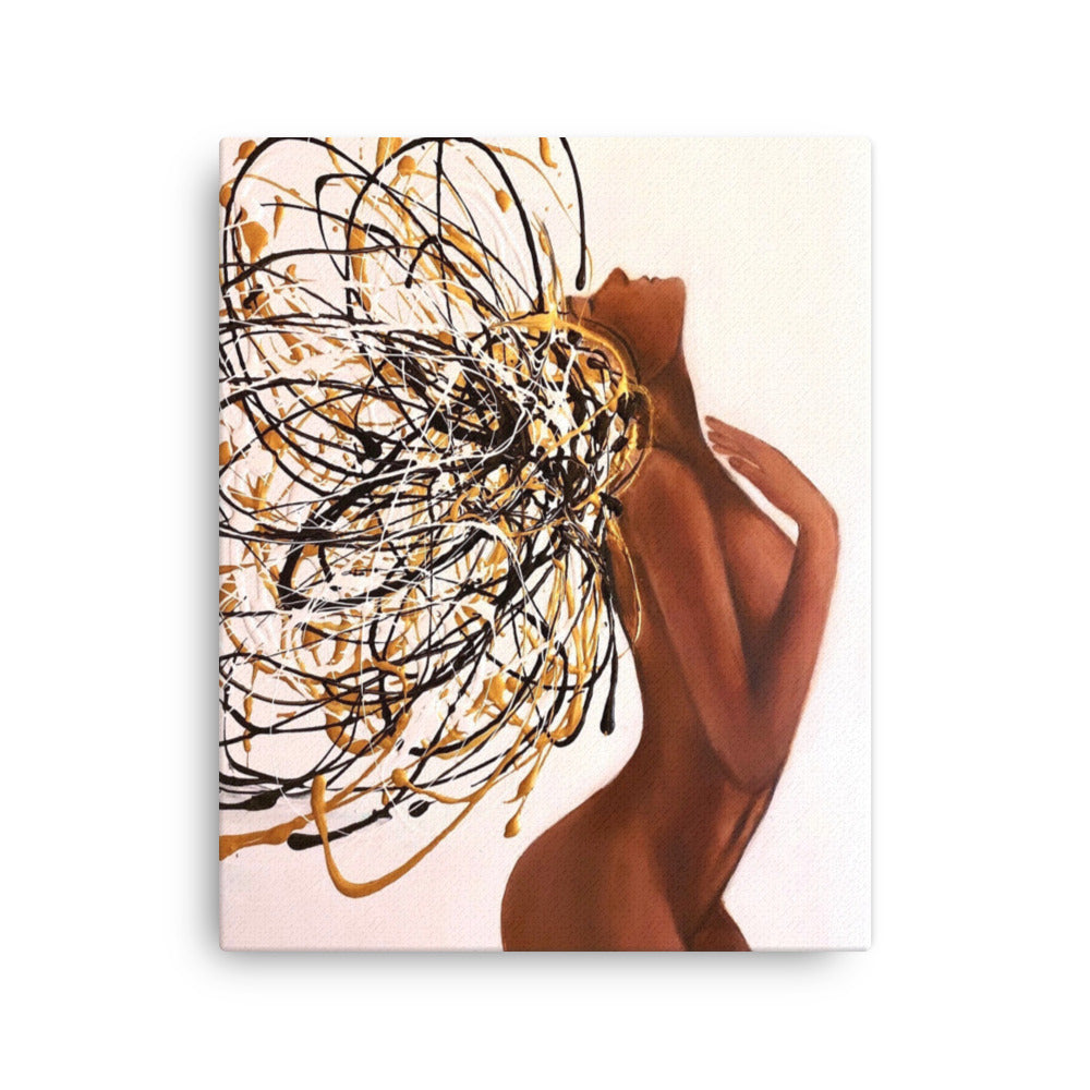 'Beautiful Madness' canvas print