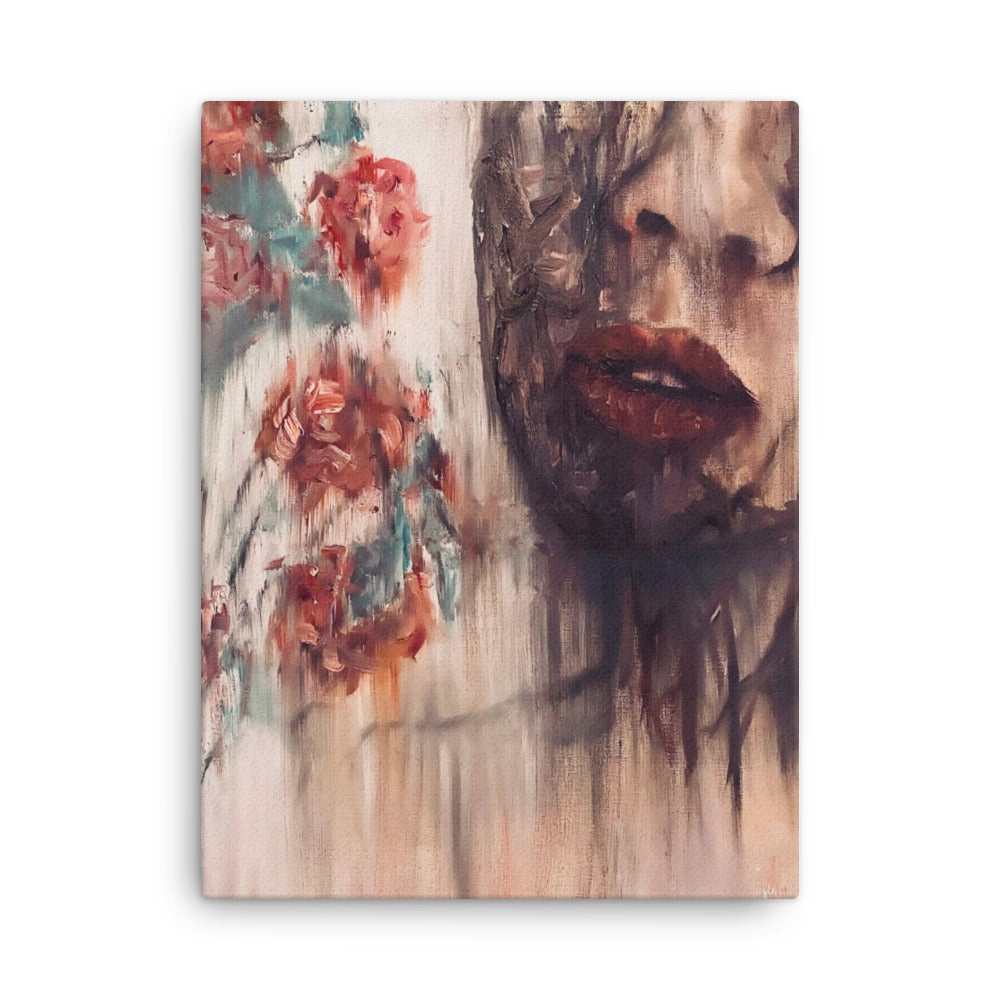 'Melting Shadows' canvas print