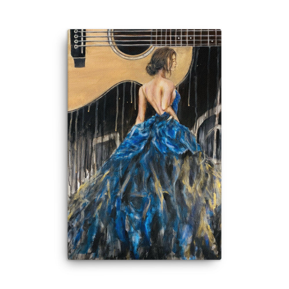 'Strings' canvas print