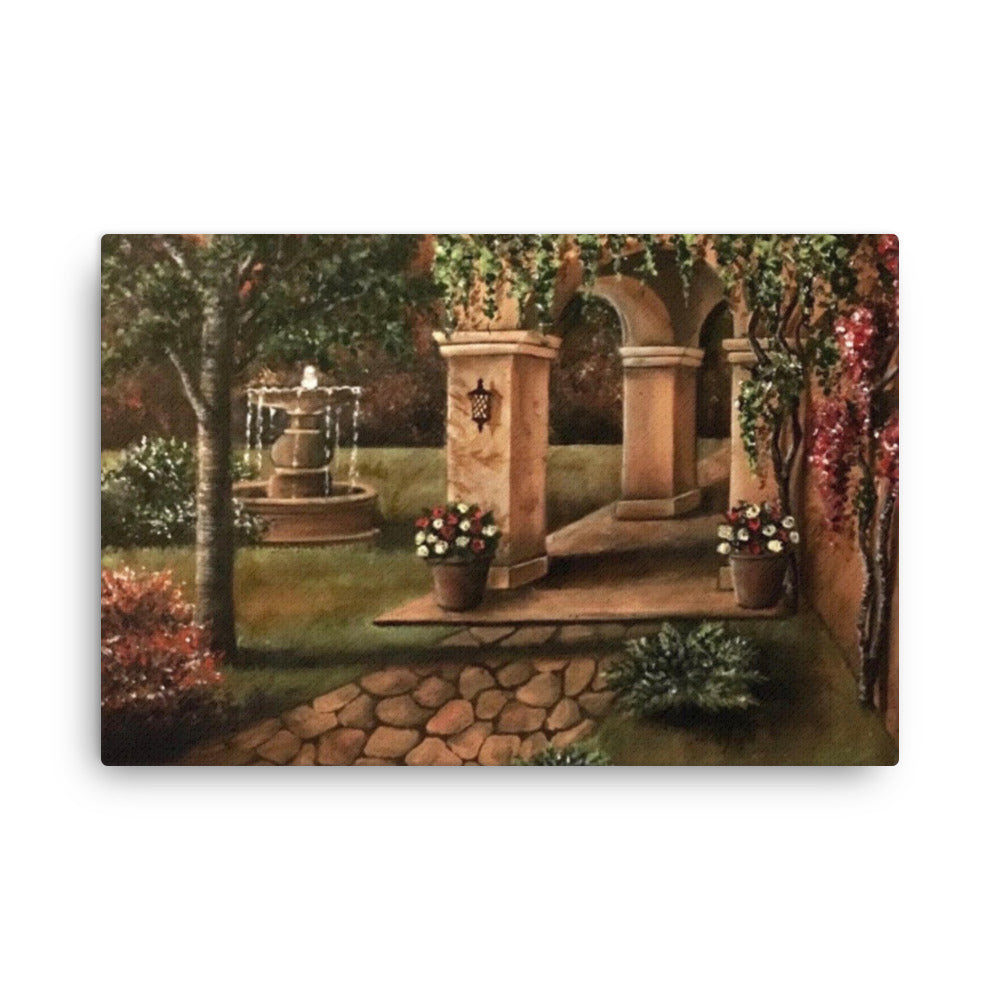 'Secret Garden' canvas print