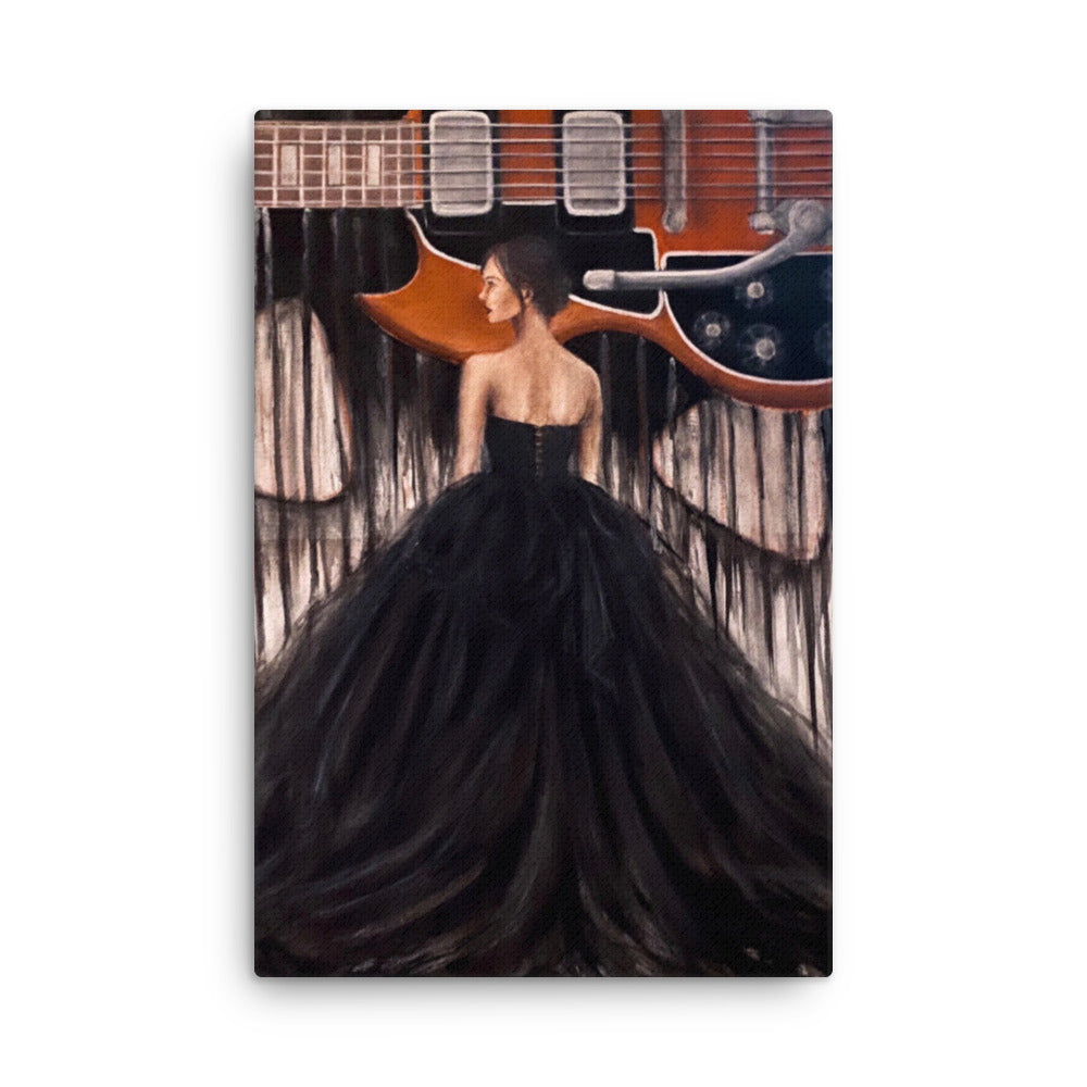 'Electric' canvas print