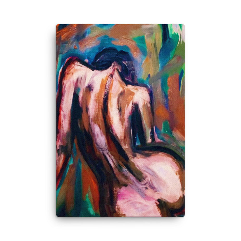 'Beautiful Sadness' canvas print