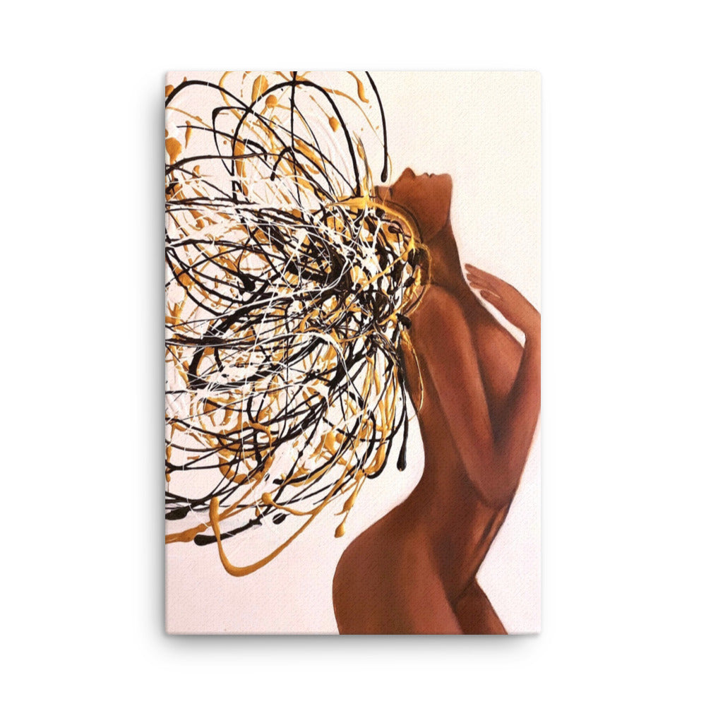'Beautiful Madness' canvas print