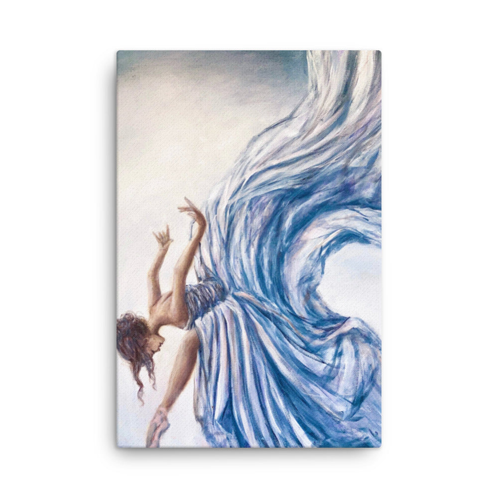 'Azure Symphony' canvas print