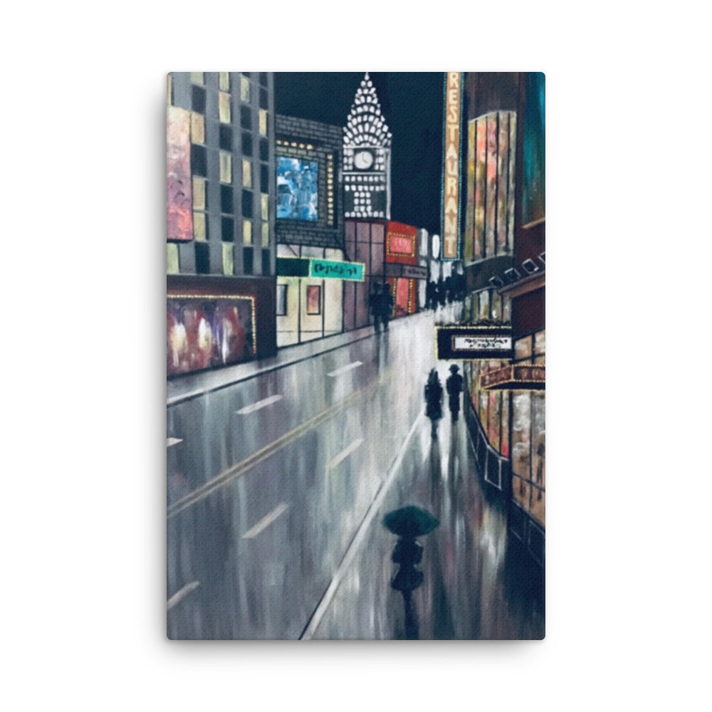 'New York' canvas print