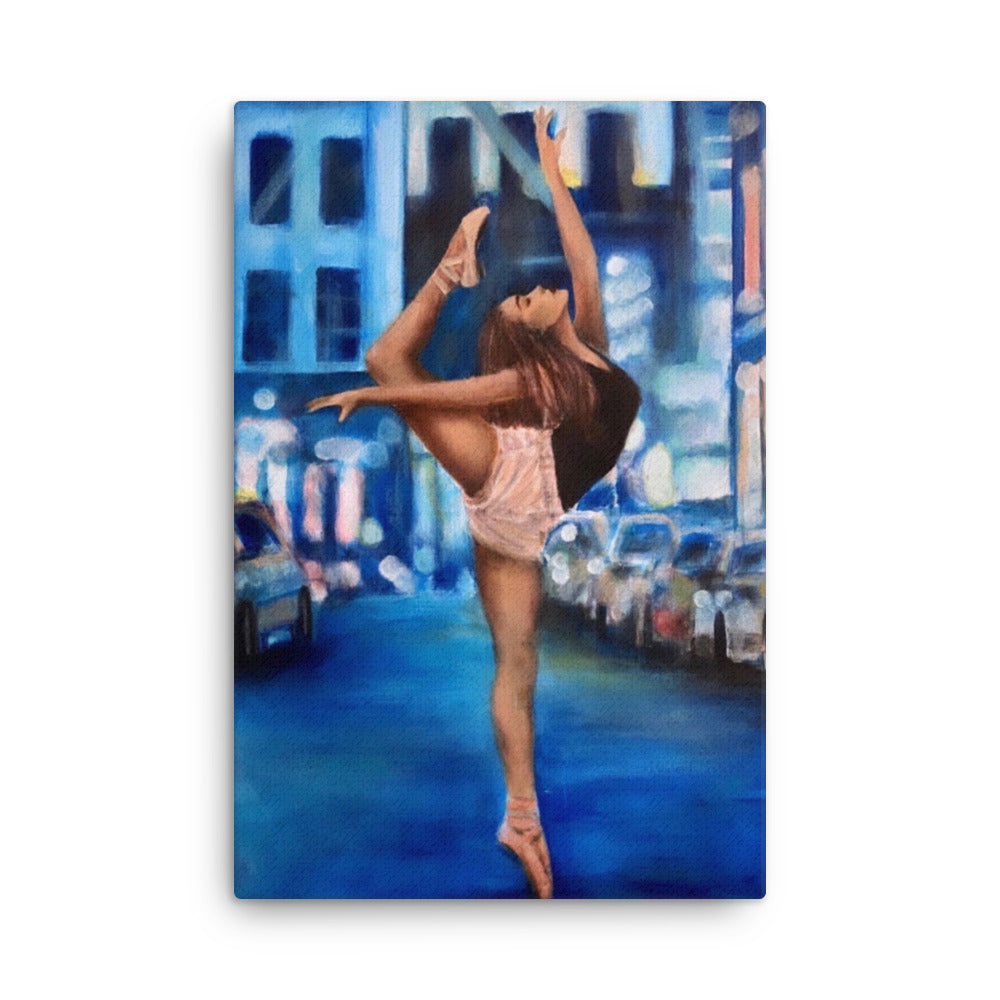 'Sudden Leap' canvas print