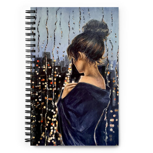 'City Rhapsody' spiral notebook