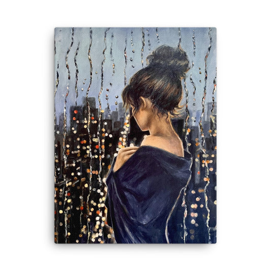 'City Rhapsody' canvas print