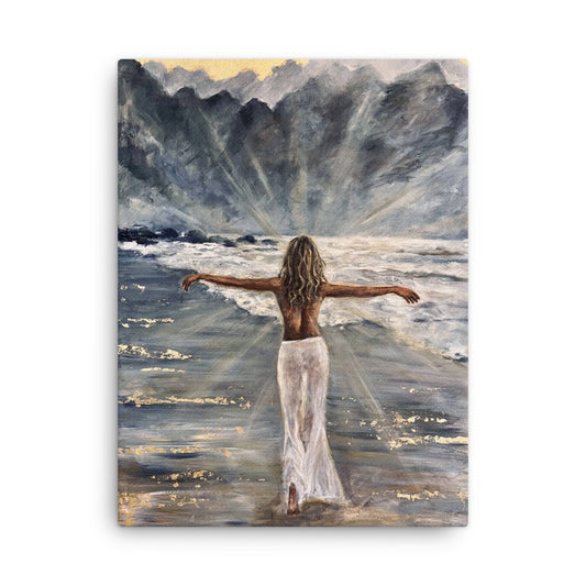 'Divine Feminine' canvas print