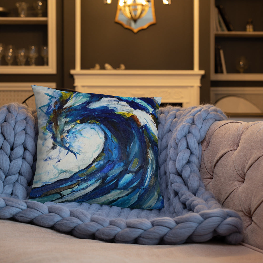 'Glass Wave' Basic Pillow