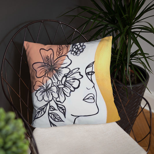 'Alice' Basic Pillow