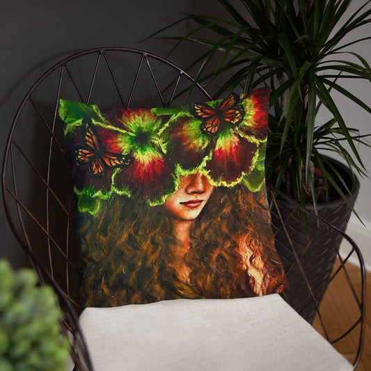 'Lady Luck' Basic Pillow