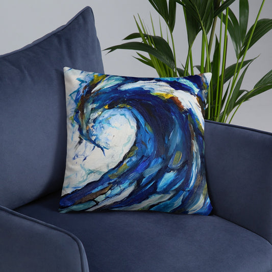 'Glass Wave' Basic Pillow
