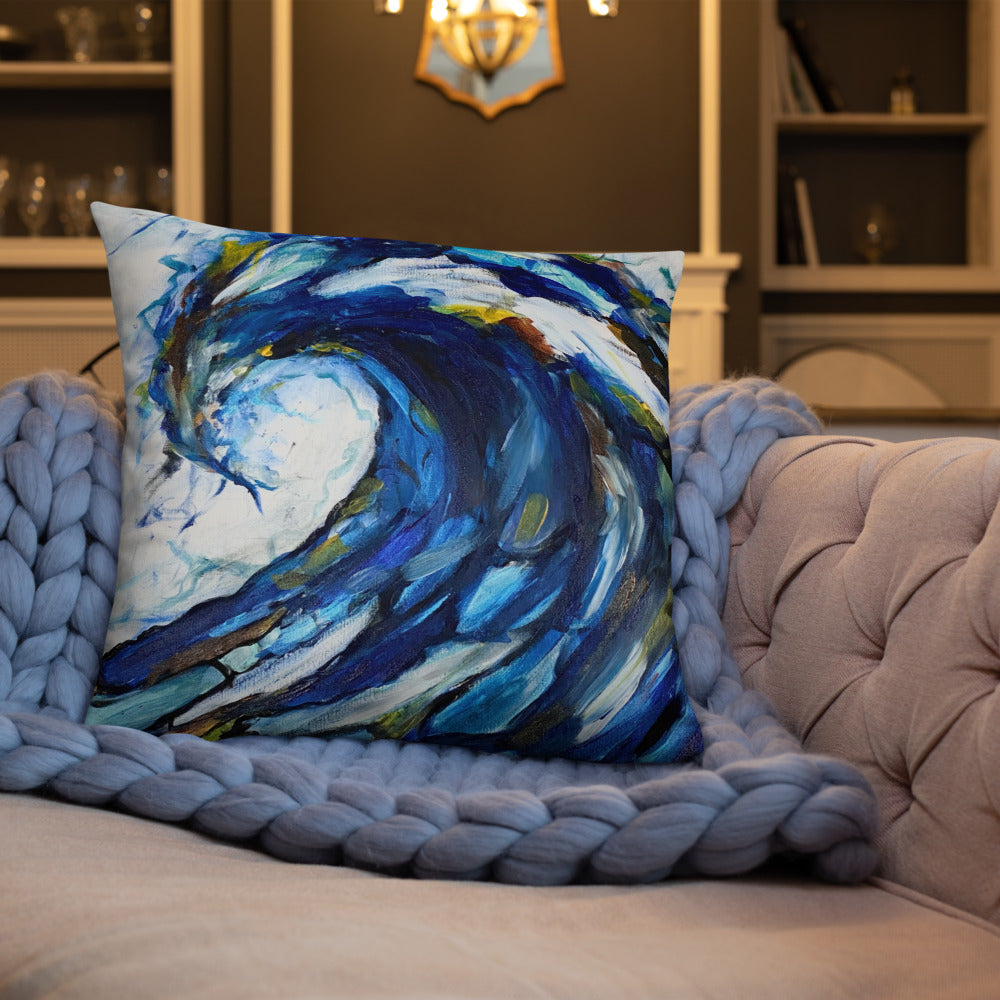 'Glass Wave' Basic Pillow