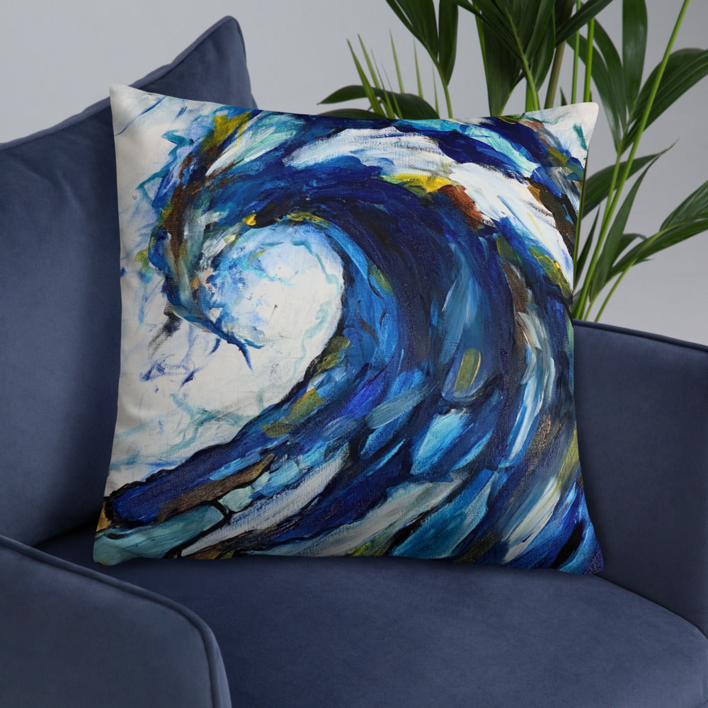 'Glass Wave' Basic Pillow