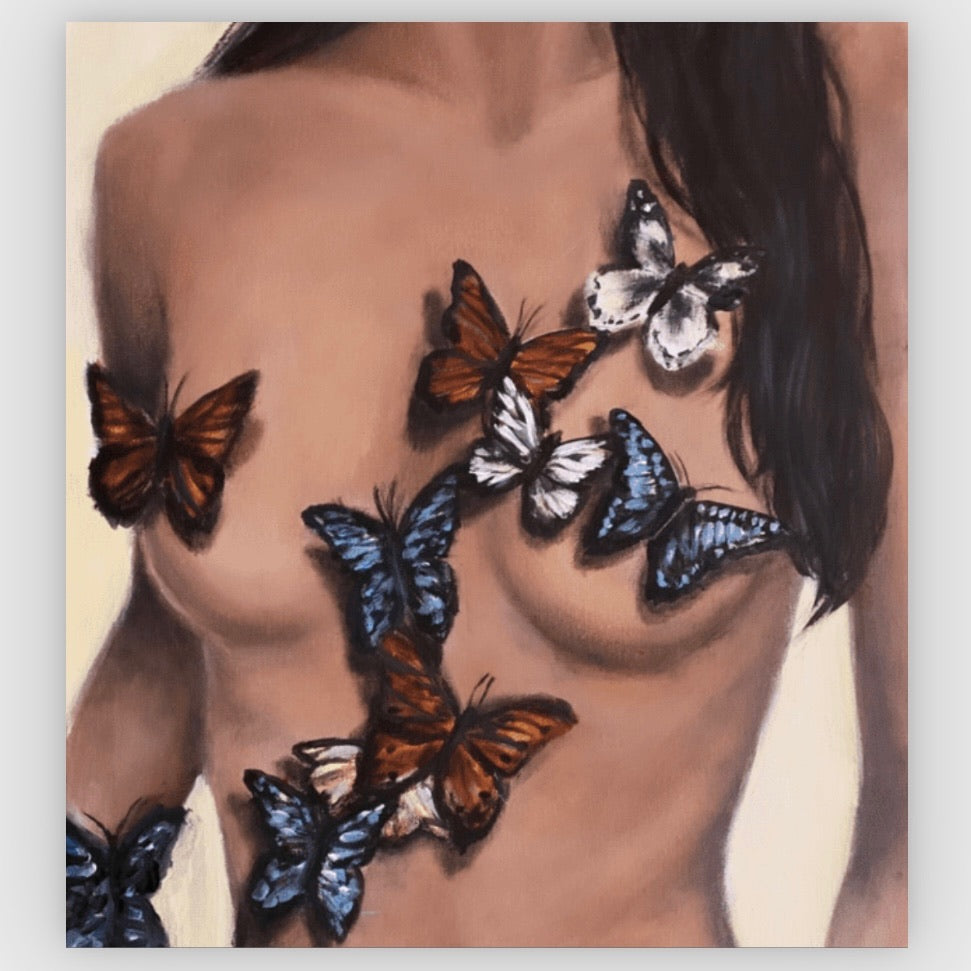 'Butterfly Body' original painting