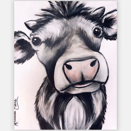 'Cow' original painting