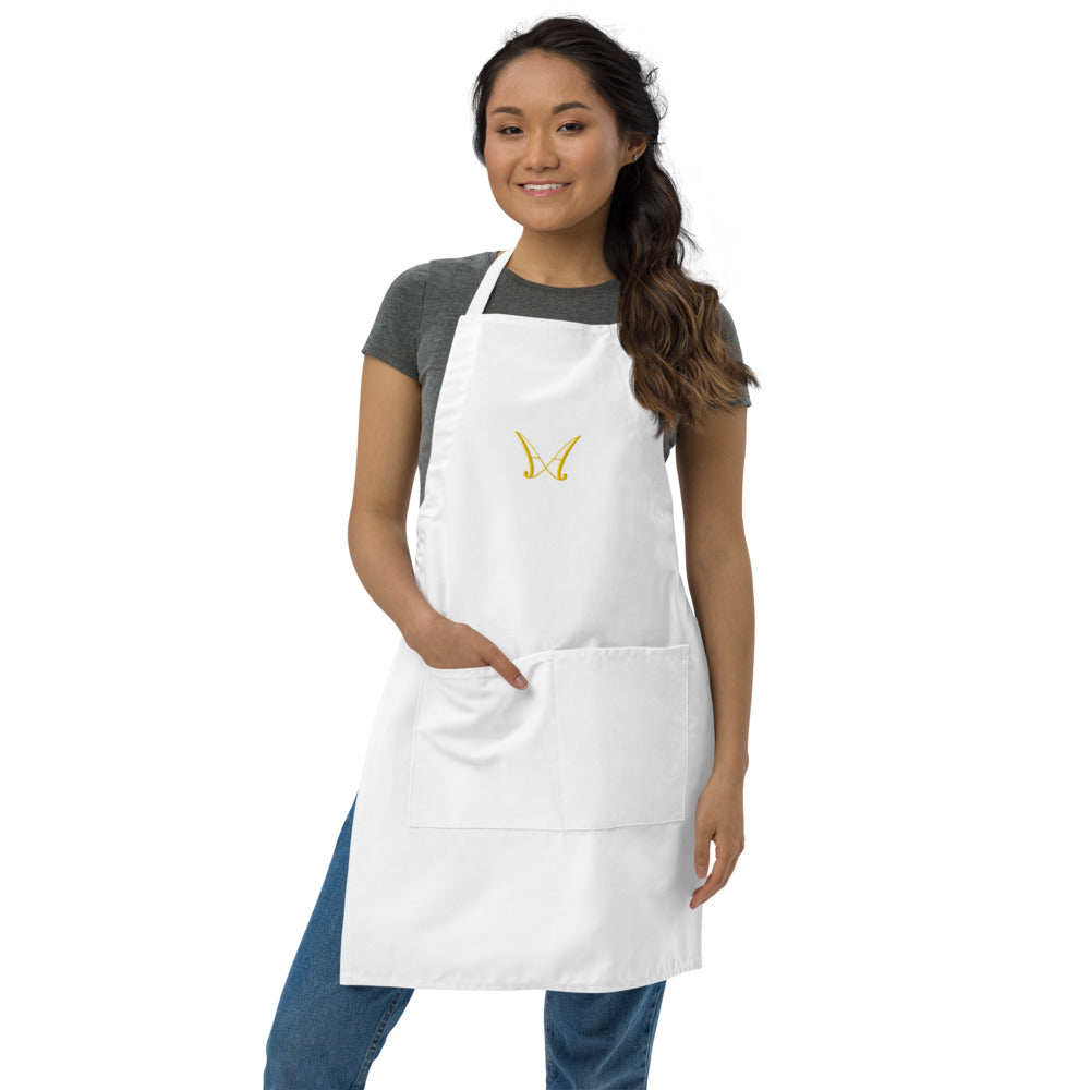 Embroidered AxA Apron