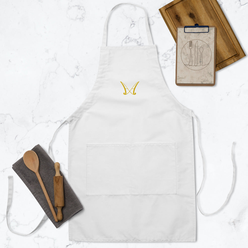 Embroidered AxA Apron