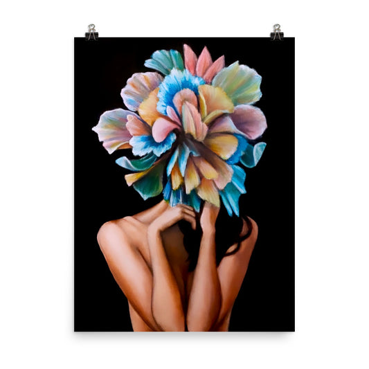 'Bloom' matte print